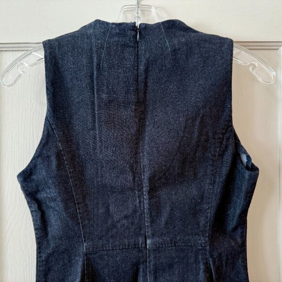Banana Republic | Sleeveless Denim Sheath Dress - Picture 5 of 11